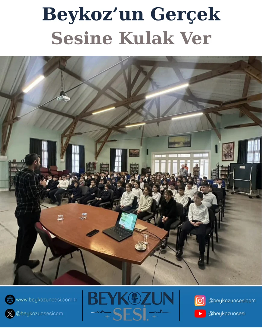 Beykoz Belediyesi Yeşil Okul Projesiyle Ahmet Mithat Efendi İlkokulu’nda İklim ve Sıfır Atık Eğitimi Verdi