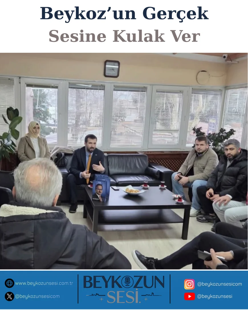 Anahtar Parti Beykoz İlçe Başkanlığı Kanlıca Yardımlaşma Derneği’ne Ziyaret Gerçekleştirdi “Mahalle Temelli Güçlenme Ortak Akıl ve Dayanışmayla Mümkün”