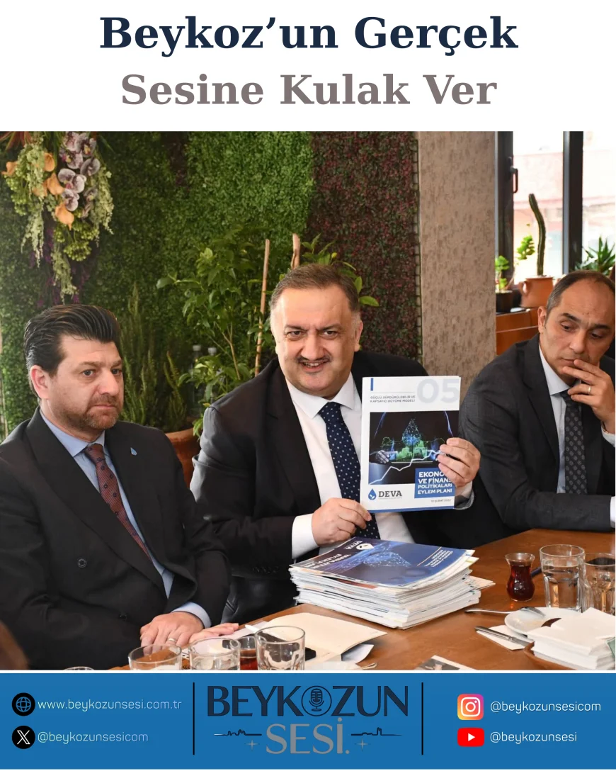 DEVA Partisi Beykoz İlçe Başkanlığı Yerel Basınla Buluştu Hasan Karal “Şeffaf ve Katılımcı Siyasetle Beykoz’un Sorunlarını Konuşuyoruz”