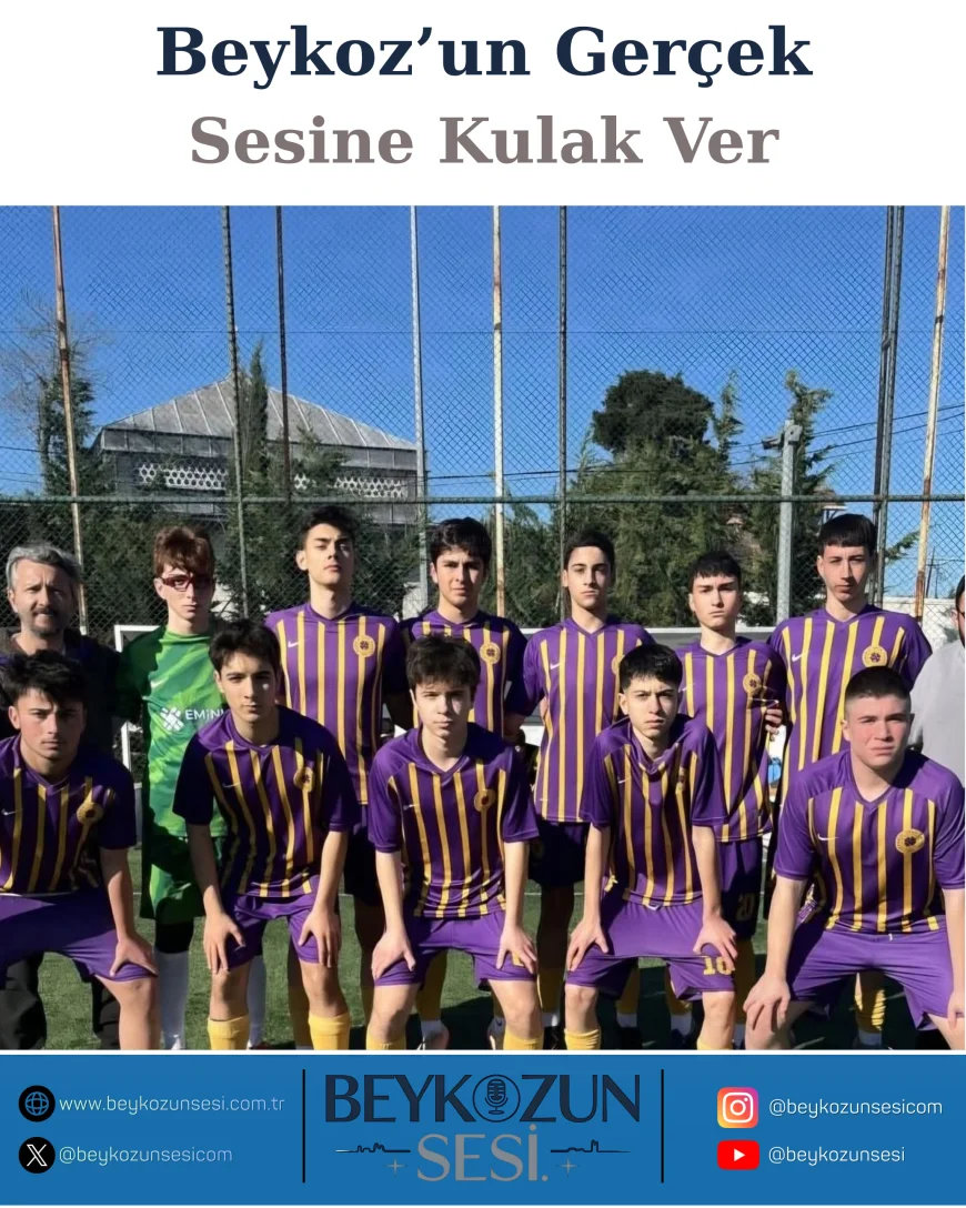 Çubuklu Spor U15 Takımı Erenköy Acar Karşısında 5-0’lık Farklı Galibiyetle Zirve İddiasını Güçlendirdi