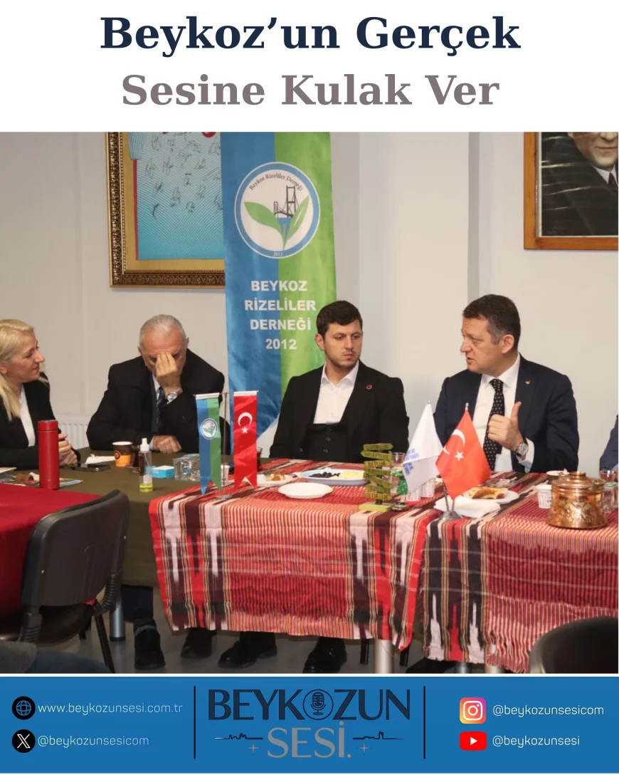 Beykoz Kaymakamı Dr. Fatih Ürkmezer Hemşehri Derneklerini Ziyaret Etti: “STK’lar Sosyal Dokuyu Güçlendiriyor”