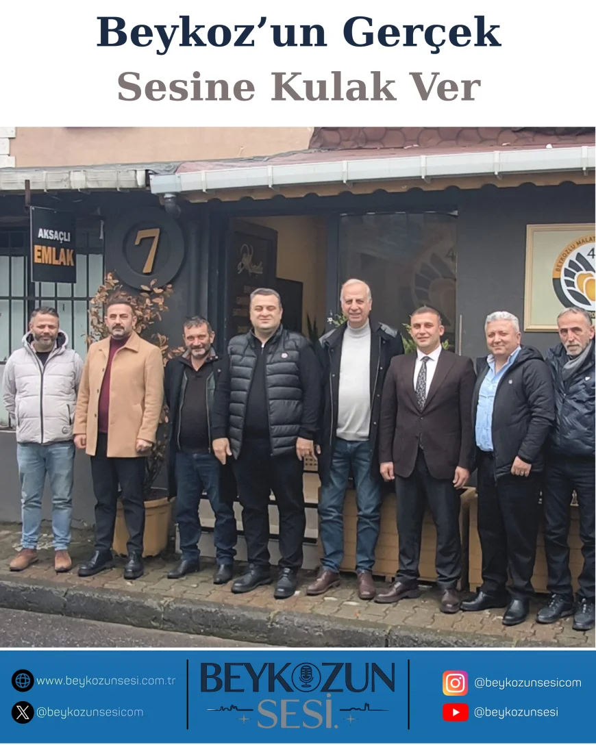 MHP Beykoz İlçe Teşkilatı’ndan Sivil Toplum Atağı: Malatyalılar Derneği’ne Ziyaretle Dayanışma Mesajı Verildi