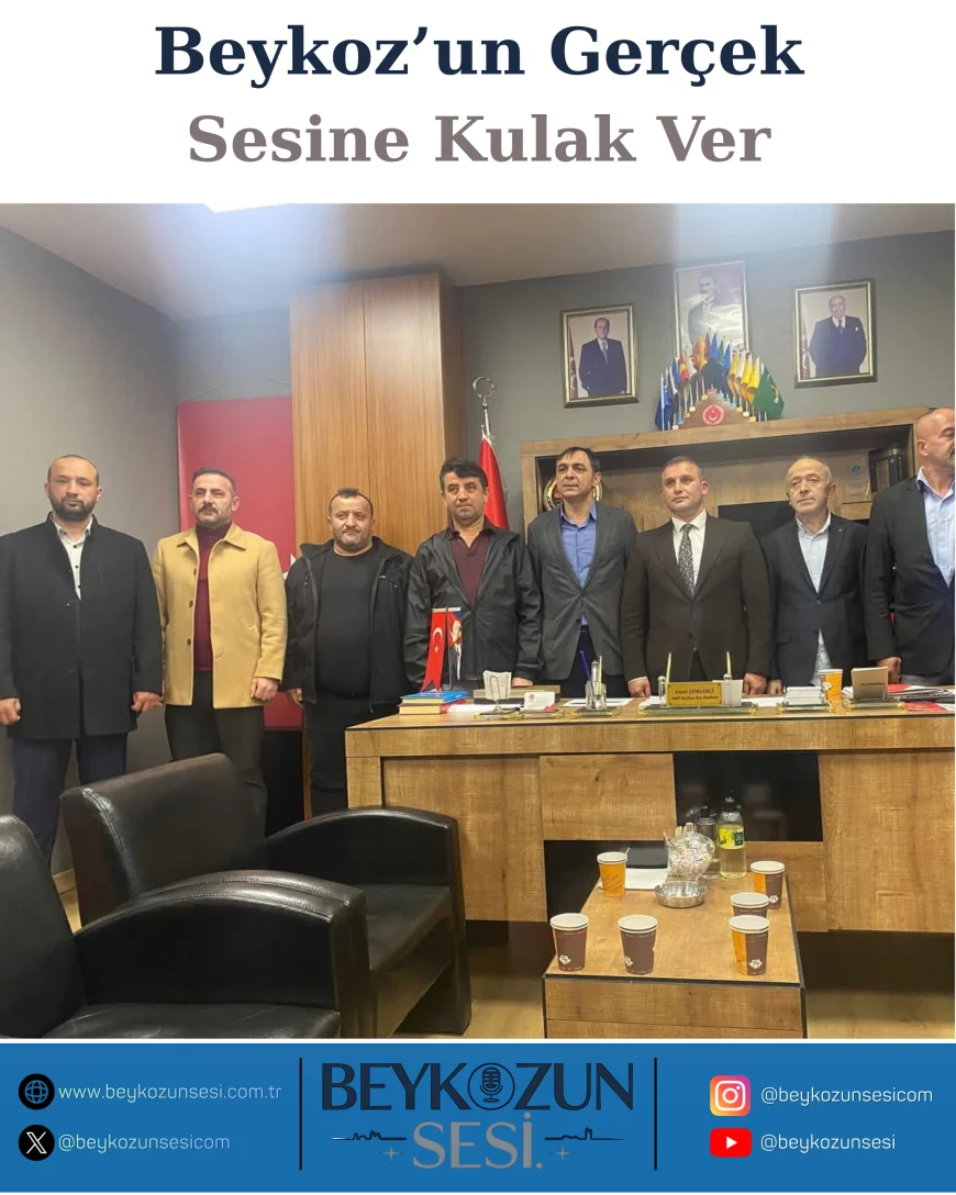 MHP Beykoz İlçe Başkanlığı Giresun Görele Esenli Köyü Derneği’ni Ağırladı: Hemşehri Dayanışması ve Kültürel İş Birliği Vurgulandı
