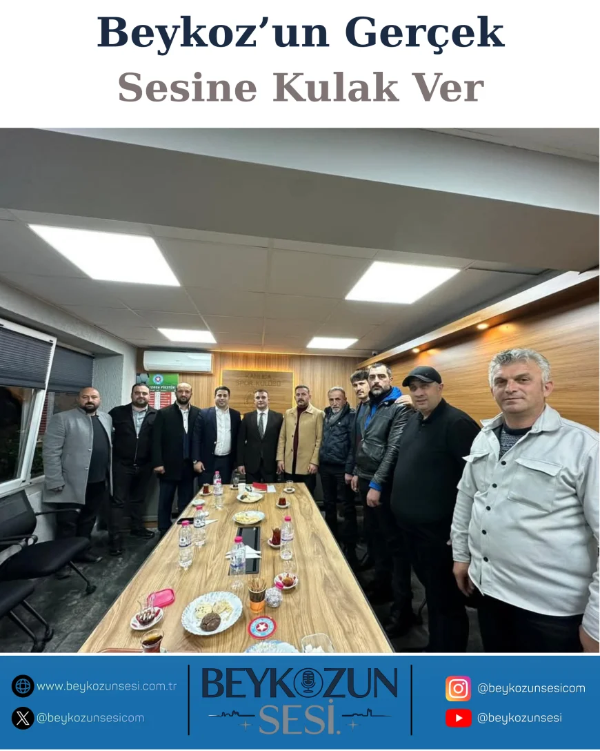 MHP Beykoz İlçe Başkanlığı Kanlıca Spor Kulübü’nü Ziyaret Etti: Genç Sporcular ve Altyapı Projeleri Gündemde