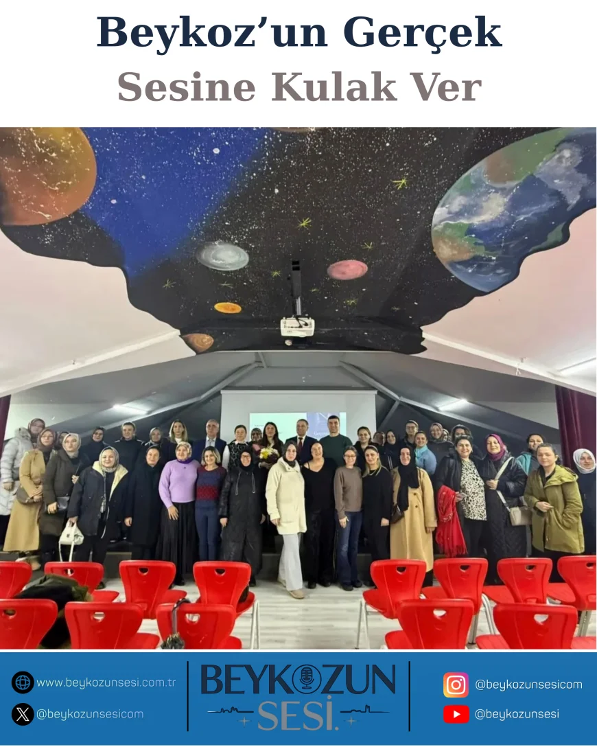 Beykoz İlçe Millî Eğitim Müdürlüğü Veli Akademileri’nde “Akran Nezaketi” Eğitimi Kavacık’ta Yoğun Katılımla Yapıldı