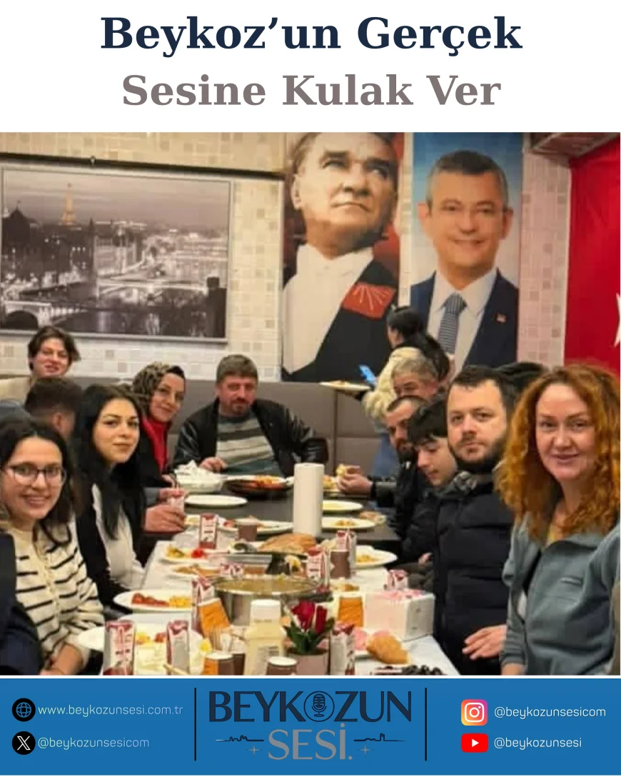CHP Gümüşsuyu Mahallesi’nde Gençlerle Sahur Buluşması Dayanışma Sofrasında Umut Mesajı Verdi