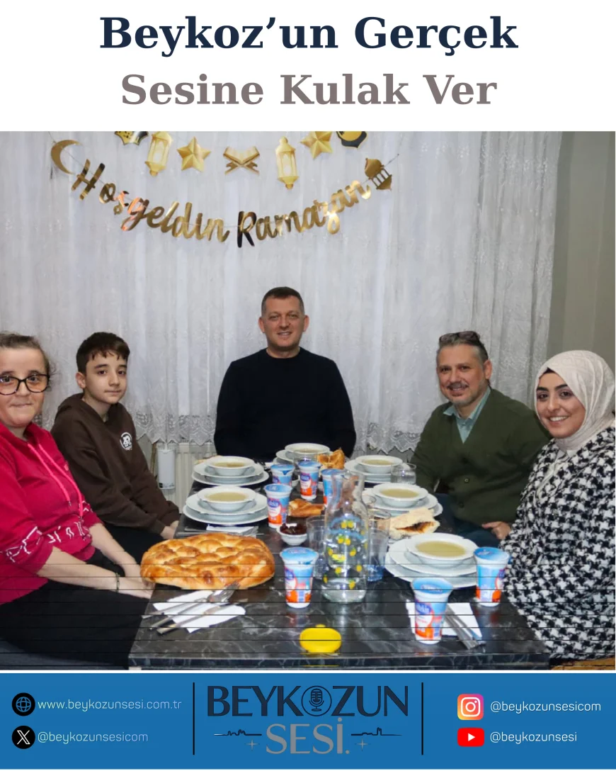BEYKOZ KAYMAKAMI DR. FATİH ÜRKMEZER: “AİLEMİZ İSTANBUL PROJESİYLE GÖNÜL BAĞLARINI GÜÇLENDİRİYORUZ”
