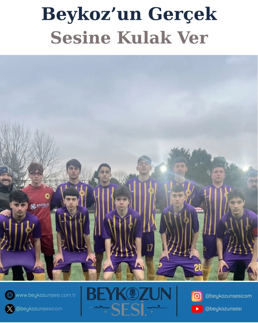 U15 LİGİ 10. HAFTA MAÇINDA ÇUBUKLU ÖZATAŞEHİR’İ 8-0 MAĞLUP ETTİ