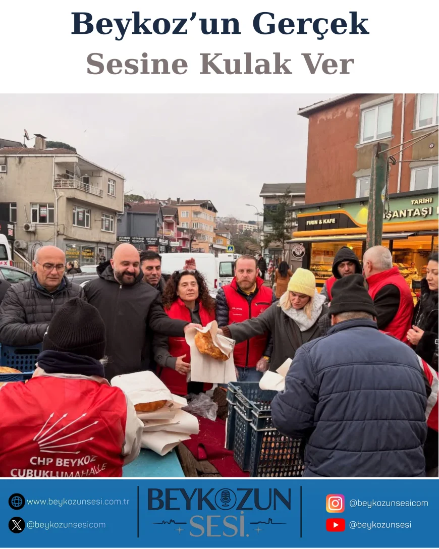 CHP BEYKOZ İLÇE BAŞKANI AYDIN DÜZGÜN: “RAMAZAN PAYLAŞMANIN VE DAYANIŞMANIN EN GÜÇLÜ ZAMANIDIR”
