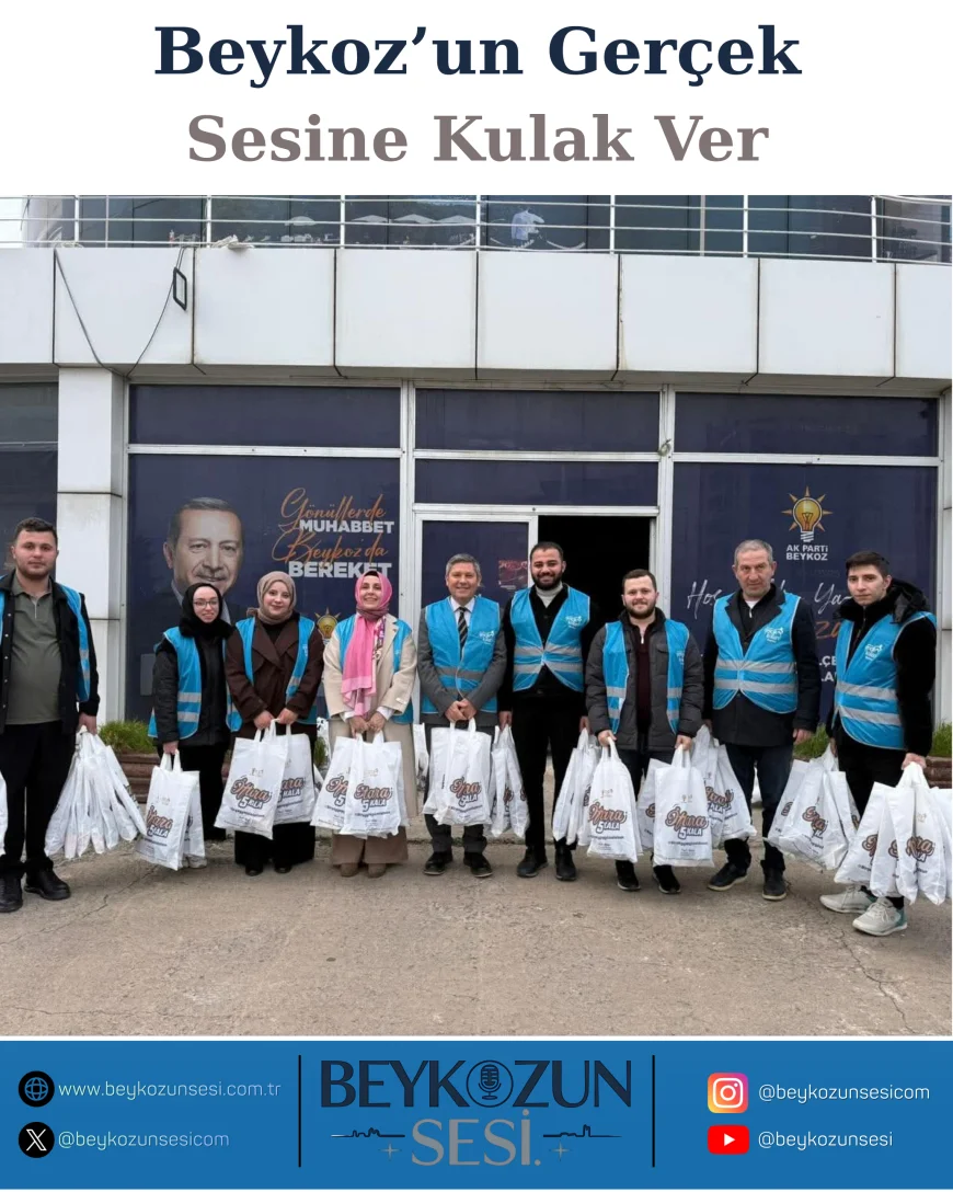 AK Parti Beykoz İlçe Başkanı Özkan Ayduğan: “Paylaşmanın ve Kardeşliğin En Güzel Örneklerinden Birini Yaşadık”