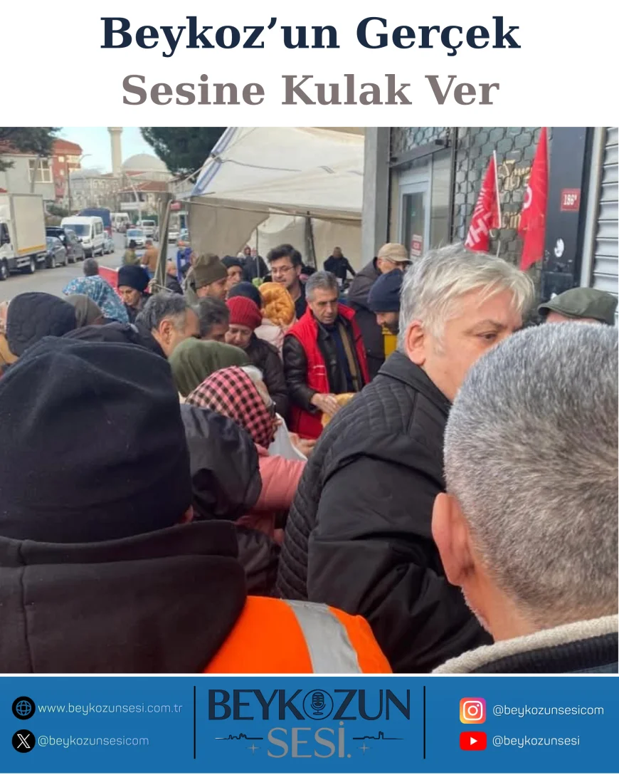 CHP  Beykoz İlçe Başkanı Aydın Düzgün: “Ramazan’da Sofraları ve Gönülleri Birlikte Büyütmeye Devam Edeceğiz”