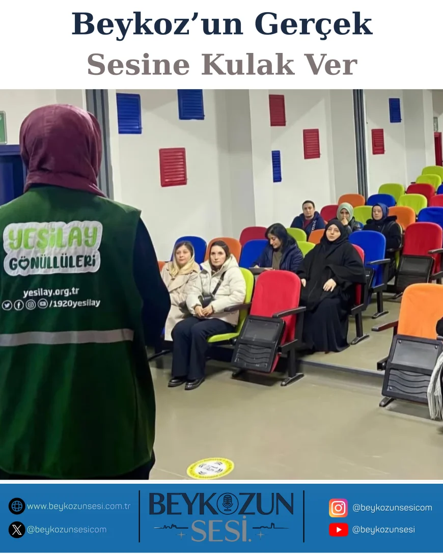 Yeşilay Beykoz Şubesi Sadettin Gökçepınar İlkokulu’nda “Bağımlılıksız Gelecek İçin Çocuklara ve Velilere Anlamlı Eğitim” Düzenledi