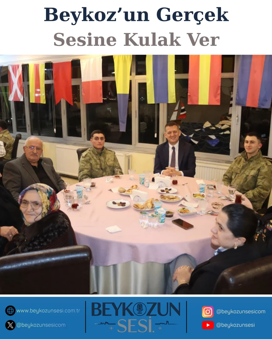 İstanbul Boğaz Komutanlığı Beykoz’da Şehit Aileleri ve Gazilere Onurlu İftar Programıyla Ramazan Ruhunu Yaşattı