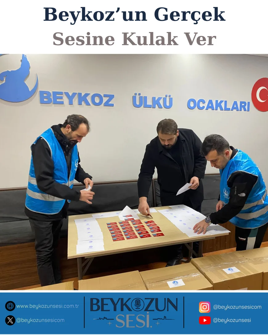 Beykoz Ülkü Ocakları İhtiyaç Sahibi Ailelere Yardım Eli Uzatarak Dayanışma ve Destek Mesajı Verdi