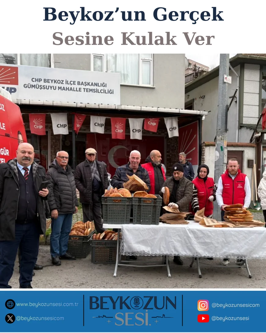 CHP Beykoz İlçe Başkanı Aydın Düzgün: “Ramazan’ın Bereketini Mahallelerimizde Paylaşıyoruz”