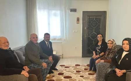 MHP Beykoz İlçe Teşkilatı Soğuksu’da Aktürk Ailesini Ziyaret Etti: “#DerdinDerdimizdir Anlayışıyla Sahadayız”
