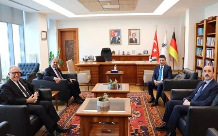 Ulaştırma ve Altyapı Bakan Yardımcısı Osman Boyraz Türk-Alman Üniversitesi’ni Ziyaret Ederek Akademi ve Sanayi İş Birliğini Görüştü