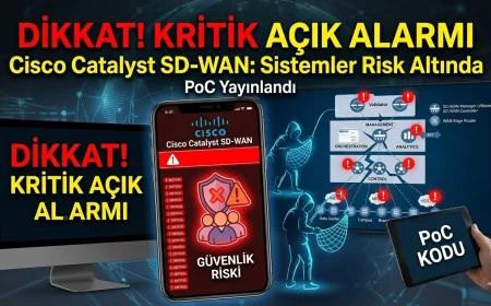 Cisco Catalyst SD-WAN’de Kritik Açık Alarmı: PoC Yayınlandı, Sistemler Risk Altında