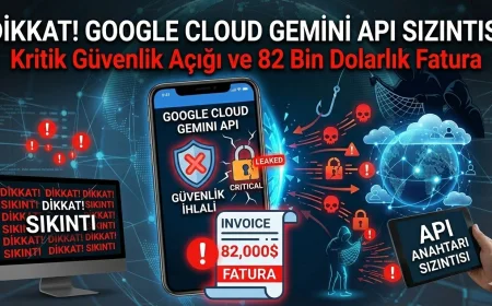 Google Cloud Gemini API Sızıntısı: Kritik Güvenlik Açığı ve 82 Bin Dolarlık Fatura