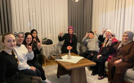 MHP Beykoz Teşkilatı’ndan KAÇEP Paşabahçe Mahalle Başkanı Elif Öndin’in Babasına Geçmiş Olsun Ziyareti