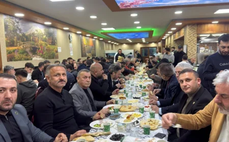 MHP Beykoz İlçe Başkanı Emre Çömlekçi Rize Yumrutaptepe Köyü Derneği Sahur Programında Vatandaşlarla Buluştu