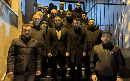 MHP Beykoz İlçe Başkanı Emre Çömlekçi Şahinkaya Taş Ocakları Camii’nde Mahalle Sakinleriyle İftar Sofrasında Buluştu