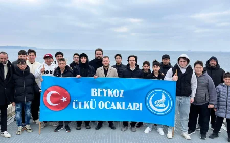 Beykoz Ülkü Ocakları, 18 Mart’ta Çanakkale Şehitliği’nde Şehitleri Anma Programı Düzenledi