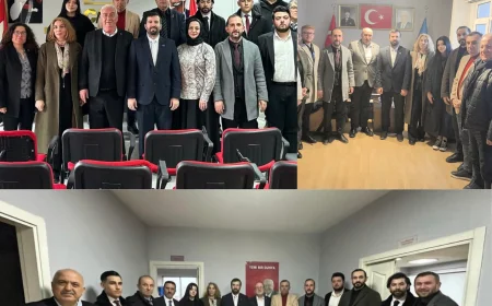 Anahtar Parti Beykoz İlçe Başkanlığı’ndan CHP, Saadet ve İYİ Parti’ye Bayram Ziyaretleri
