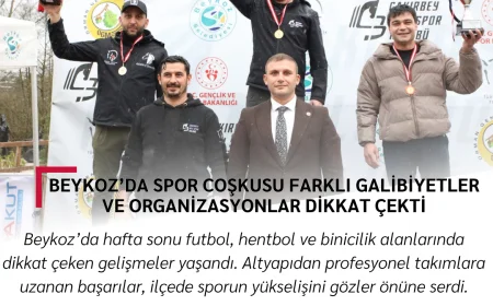 Beykoz’da Spor Coşkusu: Farklı Galibiyetler ve Organizasyonlar Dikkat Çekti