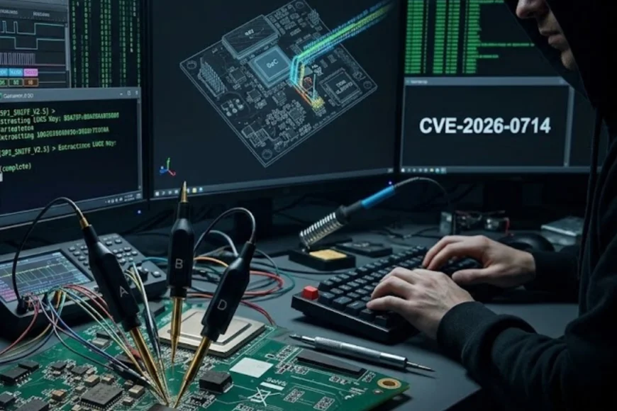 Moxa UC-1222A TPM 2.0 Cihazında LUKS Şifre Anahtarları SPI Üzerinden Düz Metin Olarak Sızdırıldı