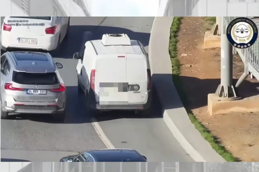 İstanbul Beykoz’da Drone Destekli Trafik Denetiminde 67 Araca 255 Bin 648 Lira Ceza Kesildi