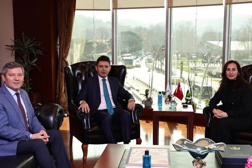 Ulaştırma ve Altyapı Bakan Yardımcısı Osman Boyraz Beykoz Belediyesi’ni ziyaret etti