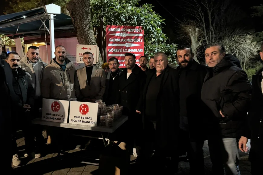 MHP Beykoz İlçe Başkanı Emre Çömlekçi ve Teşkilatı, Kadir Gecesi’nde Üç Noktada Vatandaşlarla Manevi Buluşma Gerçekleştirdi
