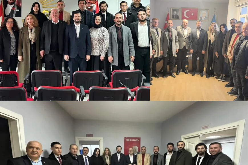 Anahtar Parti Beykoz İlçe Başkanlığı’ndan CHP, Saadet ve İYİ Parti’ye Bayram Ziyaretleri