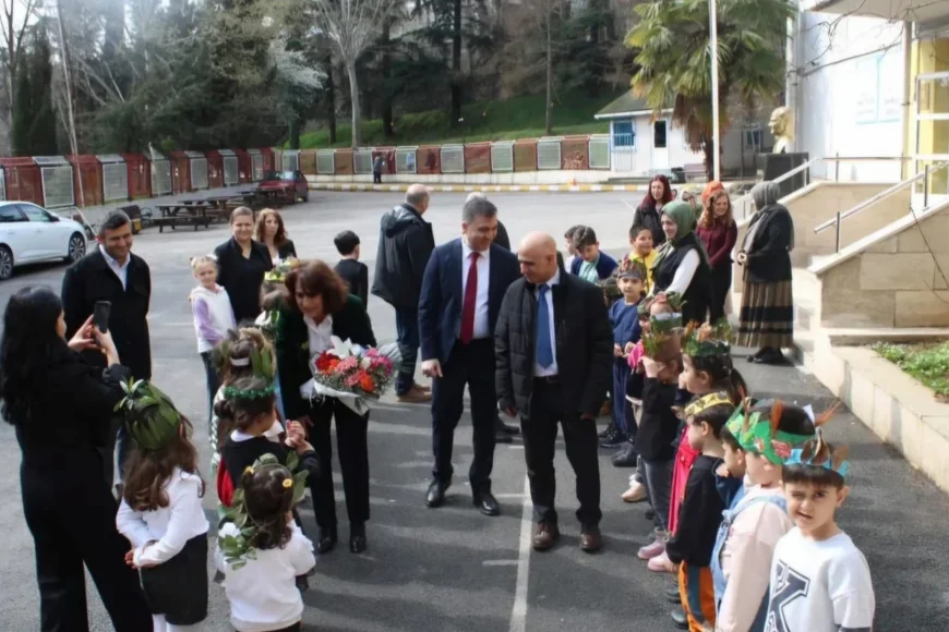 Beykoz’da Minikler Orman Haftasında Fidan Dikip Doğaya Nefes Oldu