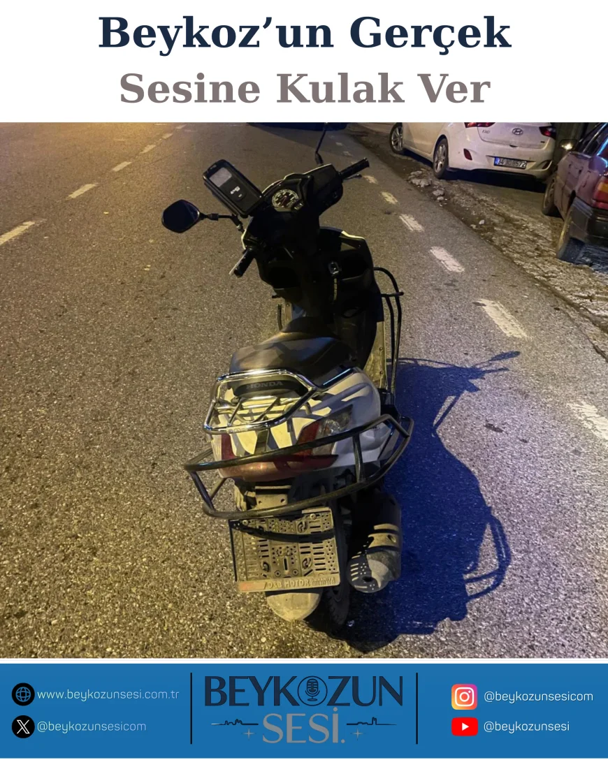 BEYKOZ’DA PLAKASIZ VE EHLİYETSİZ ARAÇ KULLANAN SÜRÜCÜYE 286 BİN LİRA CEZA VE 30 GÜN TRAFİKTEN MEN