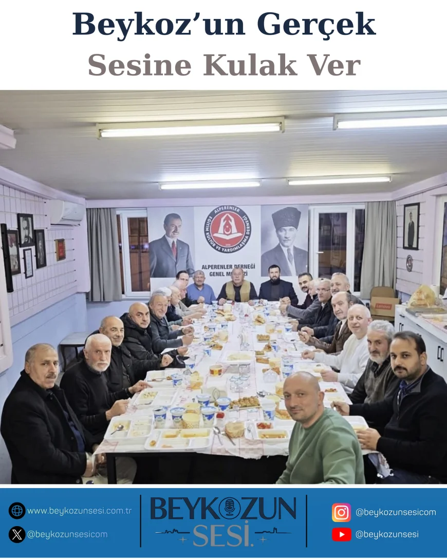 Anahtar Parti Beykoz İlçe Başkanı Onur Kaya Alperenler Derneği İftarında: “Aynı Sofrada Buluşmak Gönül Bağlarımızı Güçlendiriyor”