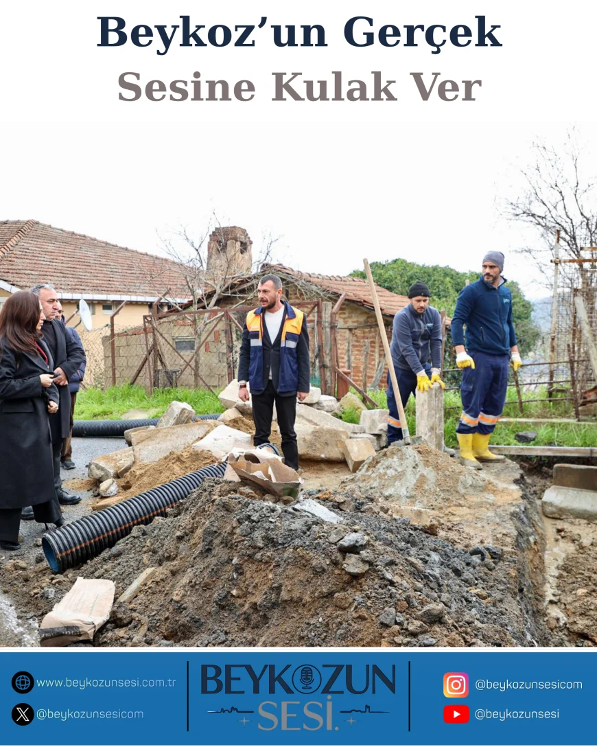 BEYKOZ BELEDİYE BAŞKAN VEKİLİ ÖZLEM VURAL GÜRZEL: “PAŞAMANDIRA’NIN DOĞASINI HİZMETLE TAÇLANDIRIYORUZ”