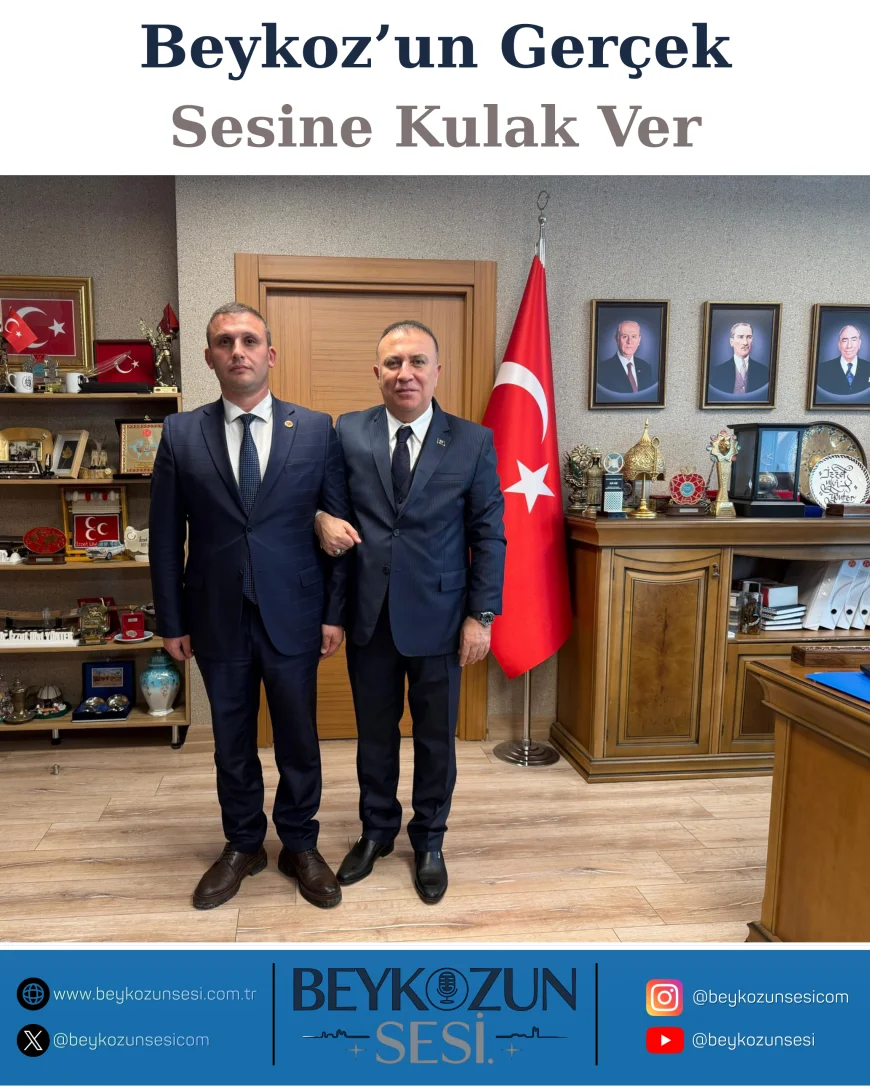 MHP Genel Başkan Yardımcısı ve İstanbul Milletvekili Dr. İzzet Ulvi Yönter Beykoz Teşkilatını Genel Merkezde Kabul Etti