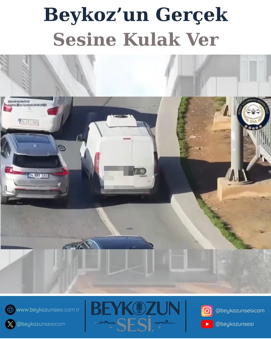 İstanbul Beykoz’da Drone Destekli Trafik Denetiminde 67 Araca 255 Bin 648 Lira Ceza Kesildi