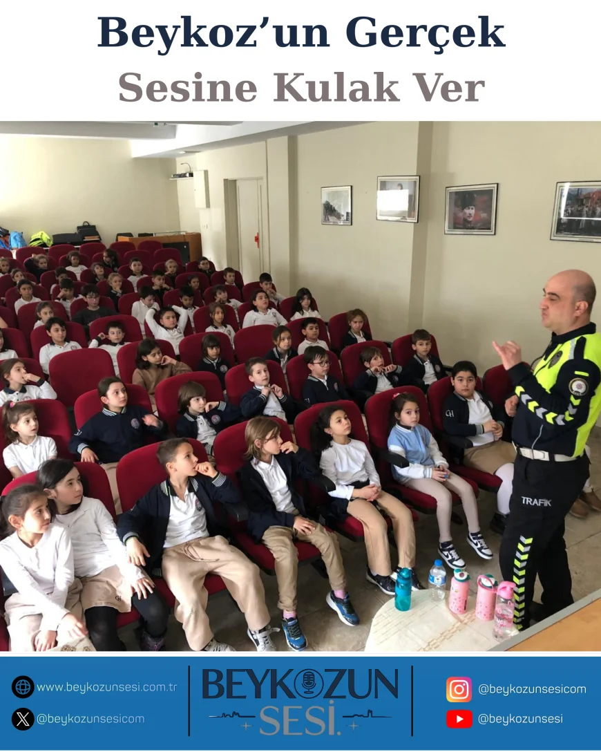 Beykoz’da “Trafik Dedektifleri” Projesiyle Öğrencilere Trafik Güvenliği Eğitimi Verildi