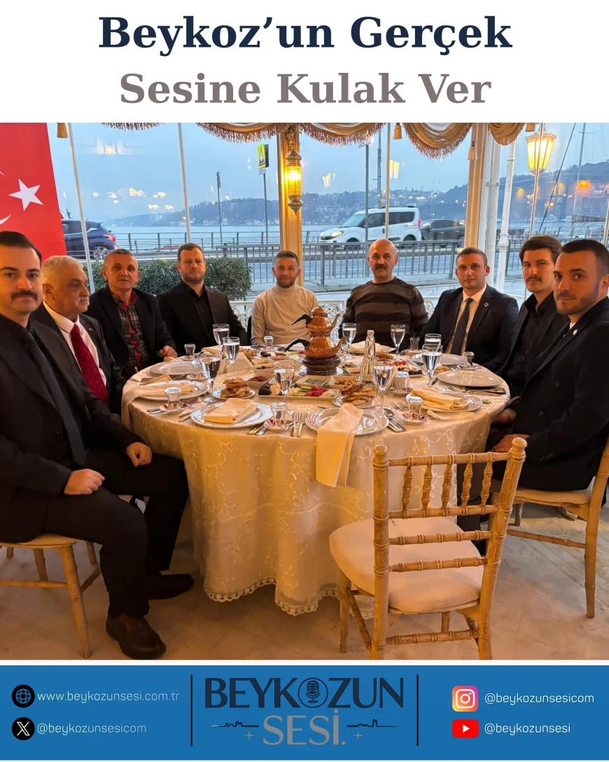 MHP Beykoz İlçe Başkanı Emre Çömlekçi İstanbul Ülkü Ocakları Geleneksel İftar Buluşmasında Ülküdaşlarıyla Bir Araya Geldi