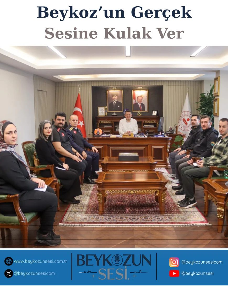 Beykoz Kaymakamı Dr. Fatih Ürkmezer: “Deprem ve afetlere karşı hazırlık toplumun ortak sorumluluğudur”