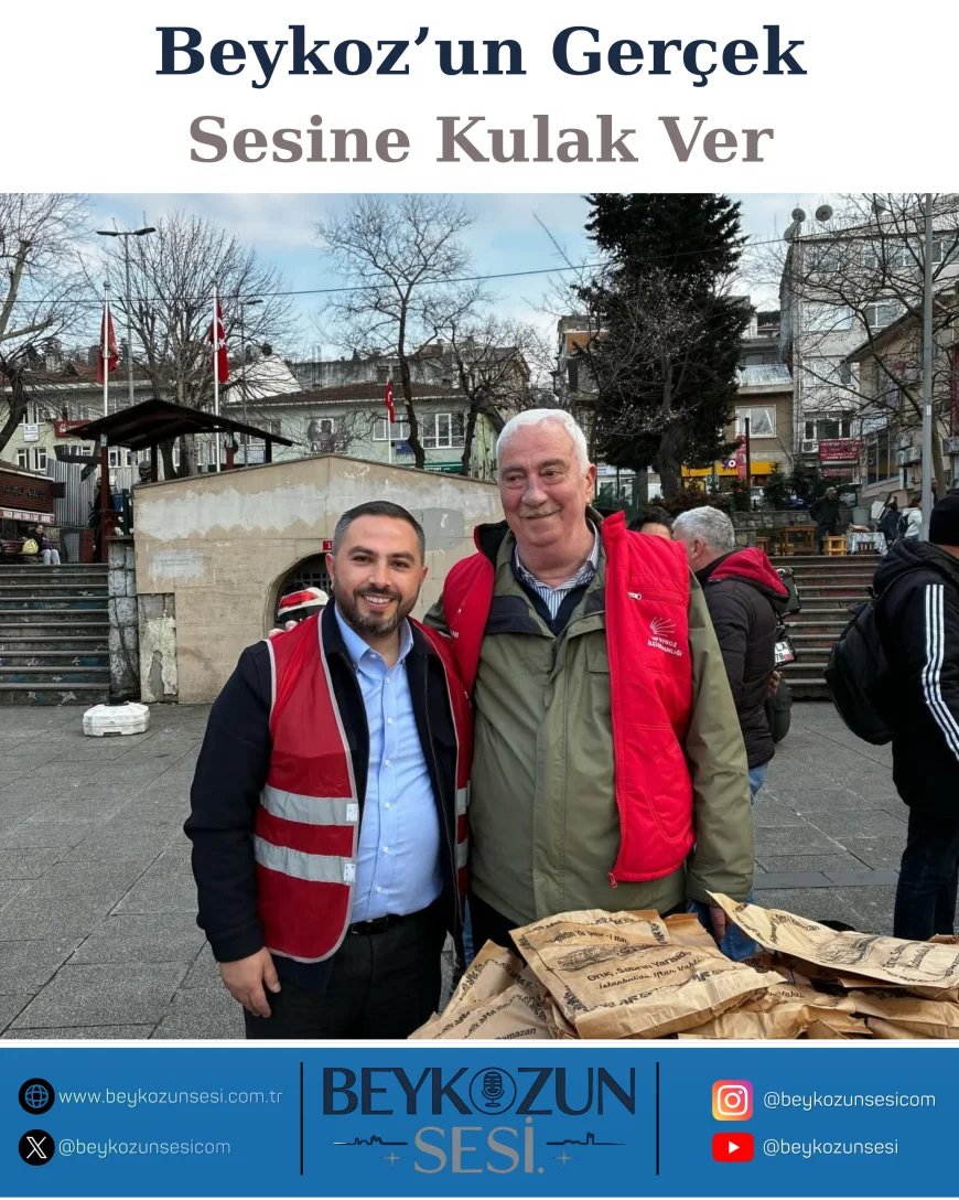 CHP Beykoz İlçe Örgütü Ramazan’da Paşabahçe ve Çiğdem’de Pide Dağıtarak Dayanışma Mesajı Verdi