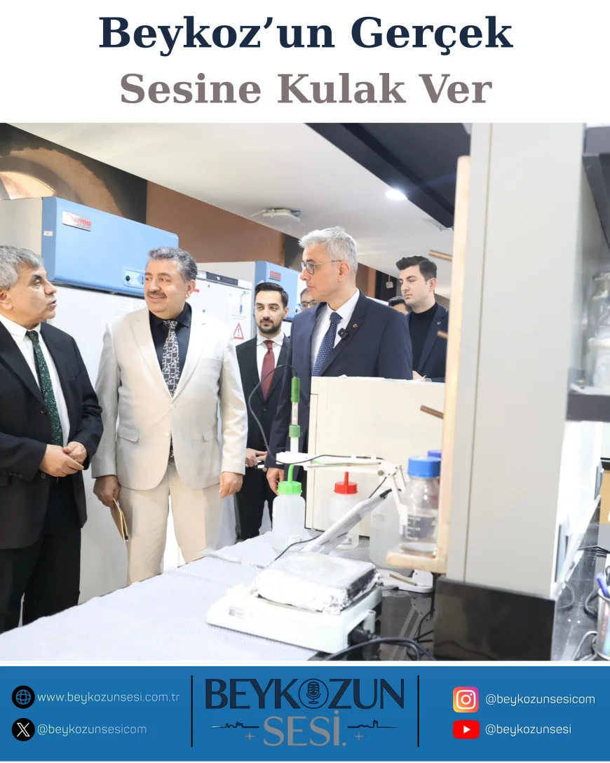 Sağlık Bakanı Kemal Memişoğlu Beykoz Yaşam Bilimleri ve Biyoteknoloji Enstitüsü’nde Yürütülen Yerli ve Millî Projeleri Yerinde İnceledi