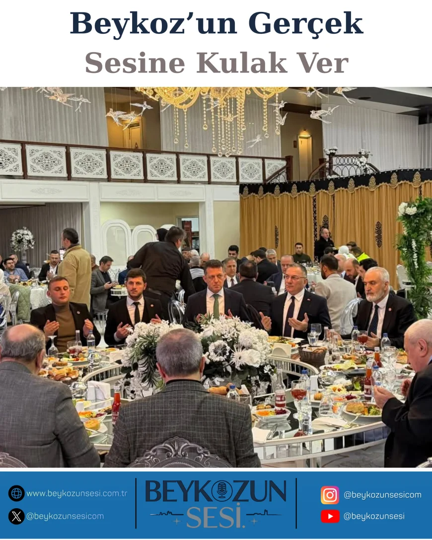 Beykoz İl ve Bölge Dernekler Birliği Çavuşbaşı Kasrı’nda Geniş Katılımlı İftar Programıyla Birlik ve Kardeşliği Pekiştirdi