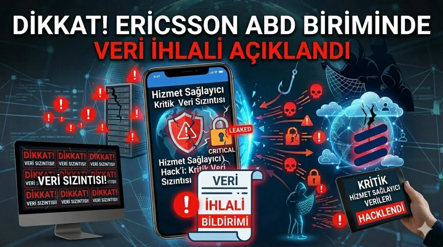 Ericsson ABD Biriminde Hizmet Sağlayıcı Hack’i: Veri İhlali Resmen Açıklandı