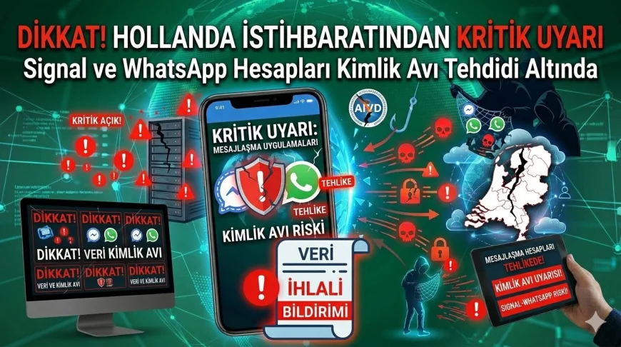 Hollanda İstihbaratından Kritik Uyarı: Signal ve WhatsApp Hesapları Kimlik Avı Saldırılarına Karşı Risk Altınd