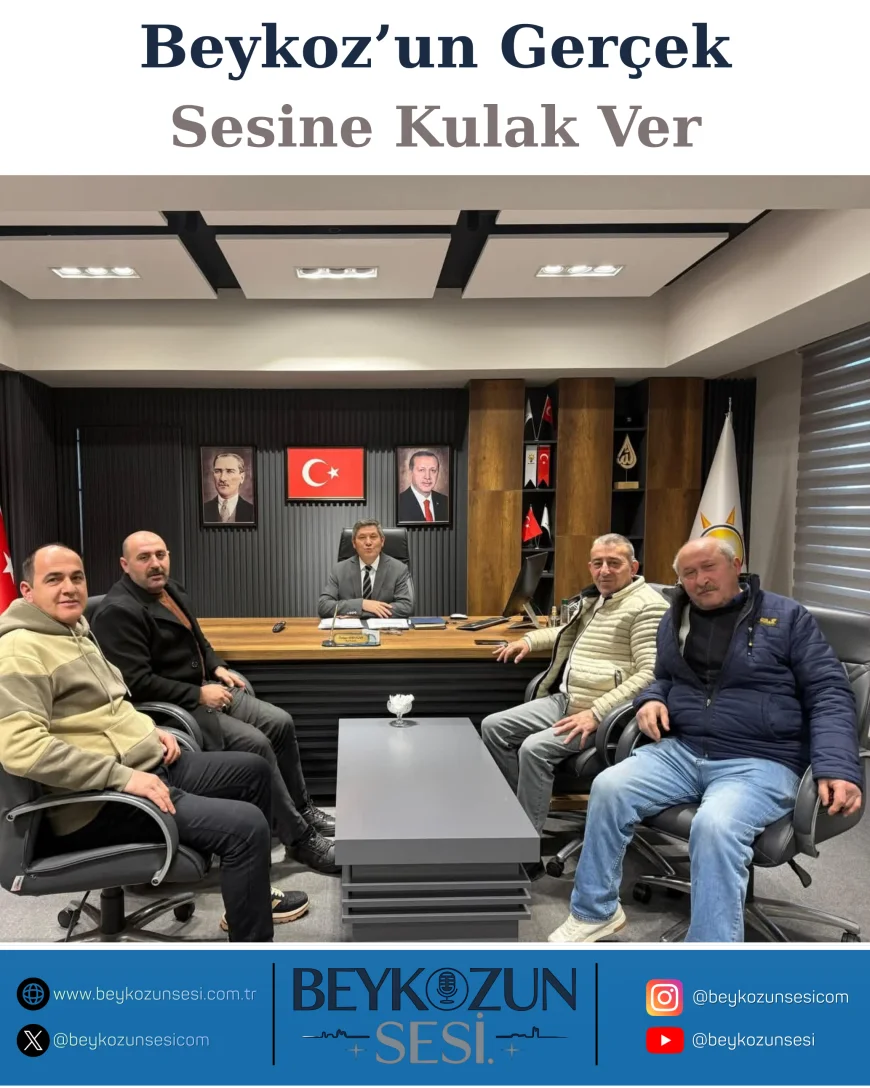 Beykoz Soğuksu Mahallesi’nde Tapu Sorunu Gündemde: Özkan Ayduğan Heyeti Kabul Etti