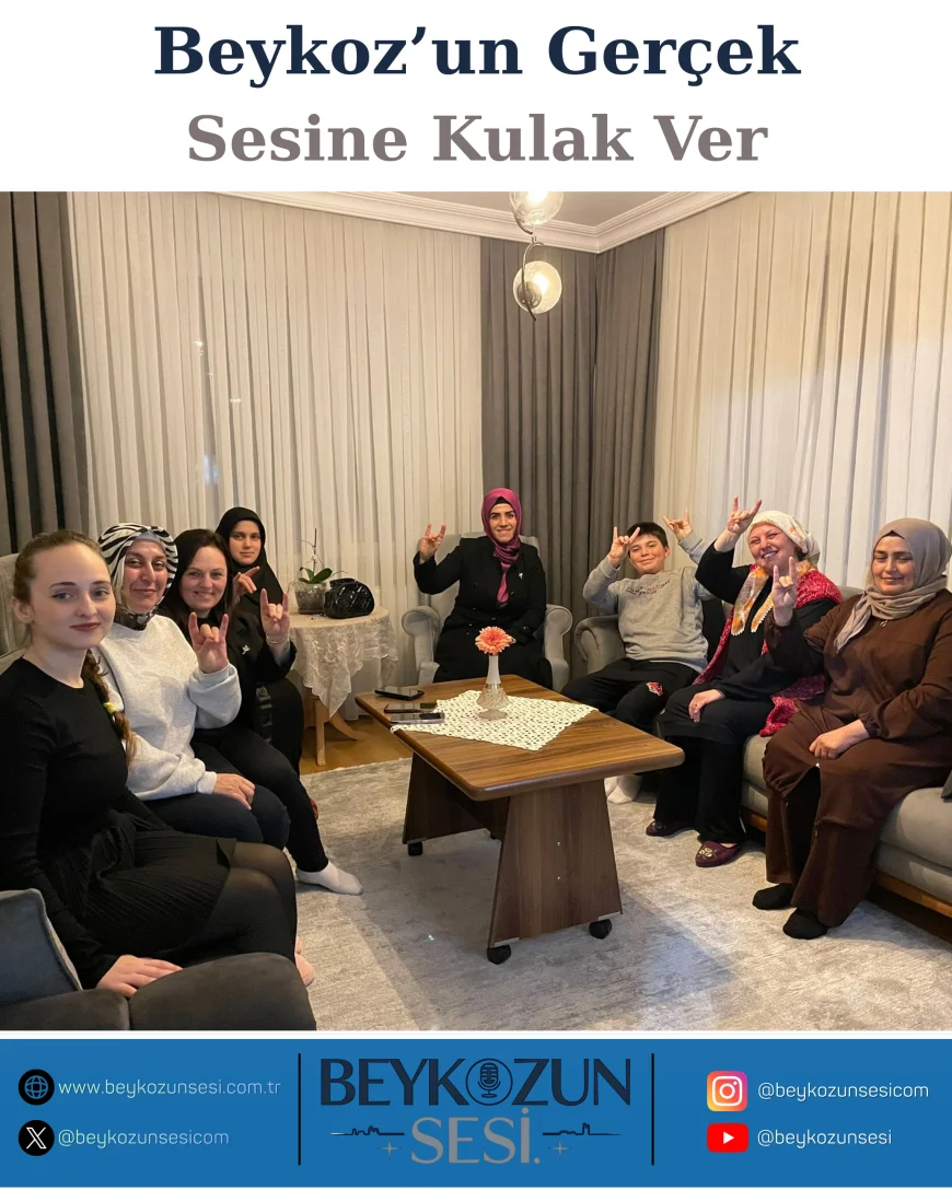 MHP Beykoz Teşkilatı’ndan KAÇEP Paşabahçe Mahalle Başkanı Elif Öndin’in Babasına Geçmiş Olsun Ziyareti